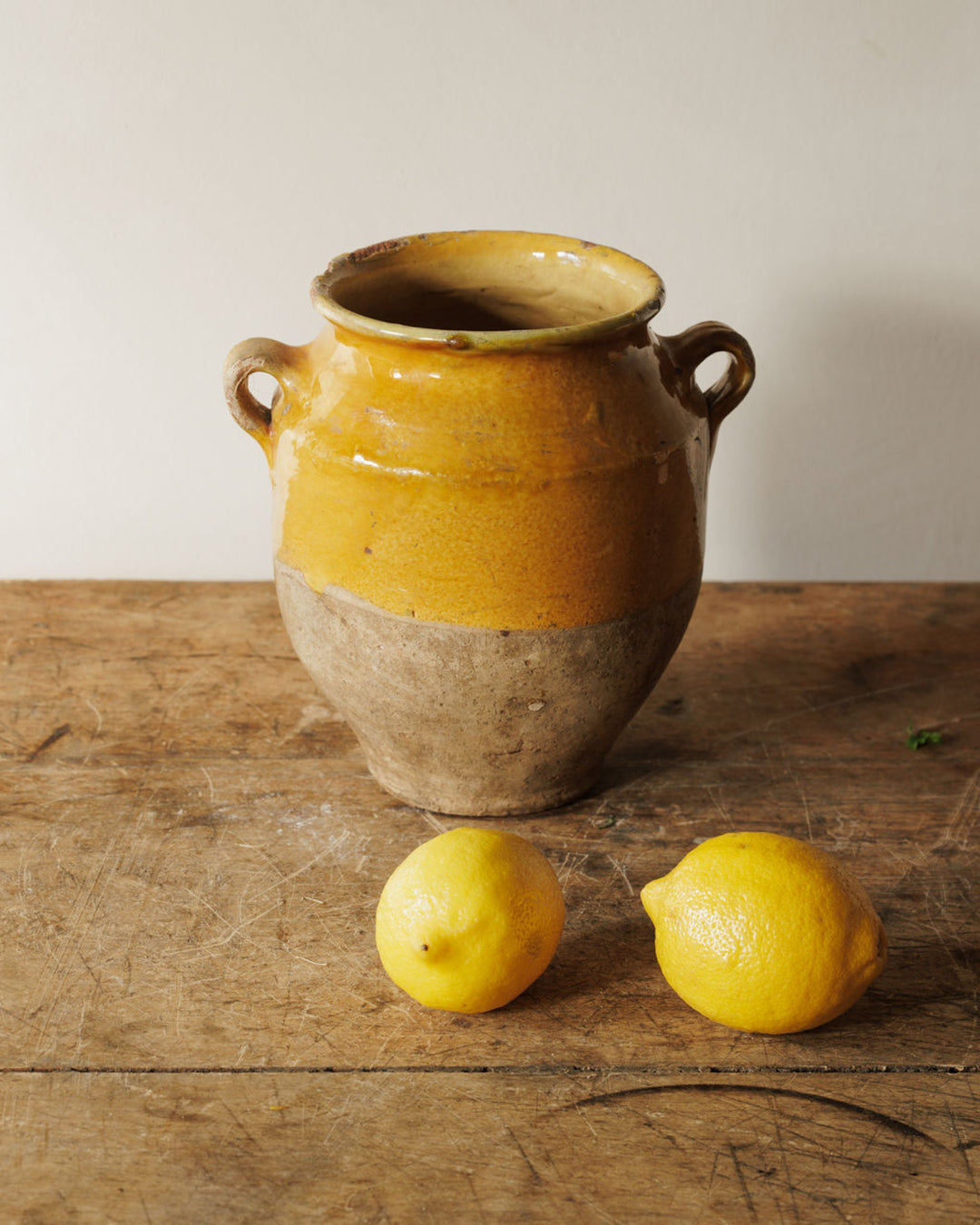 Petit Yellow Confit Pots
