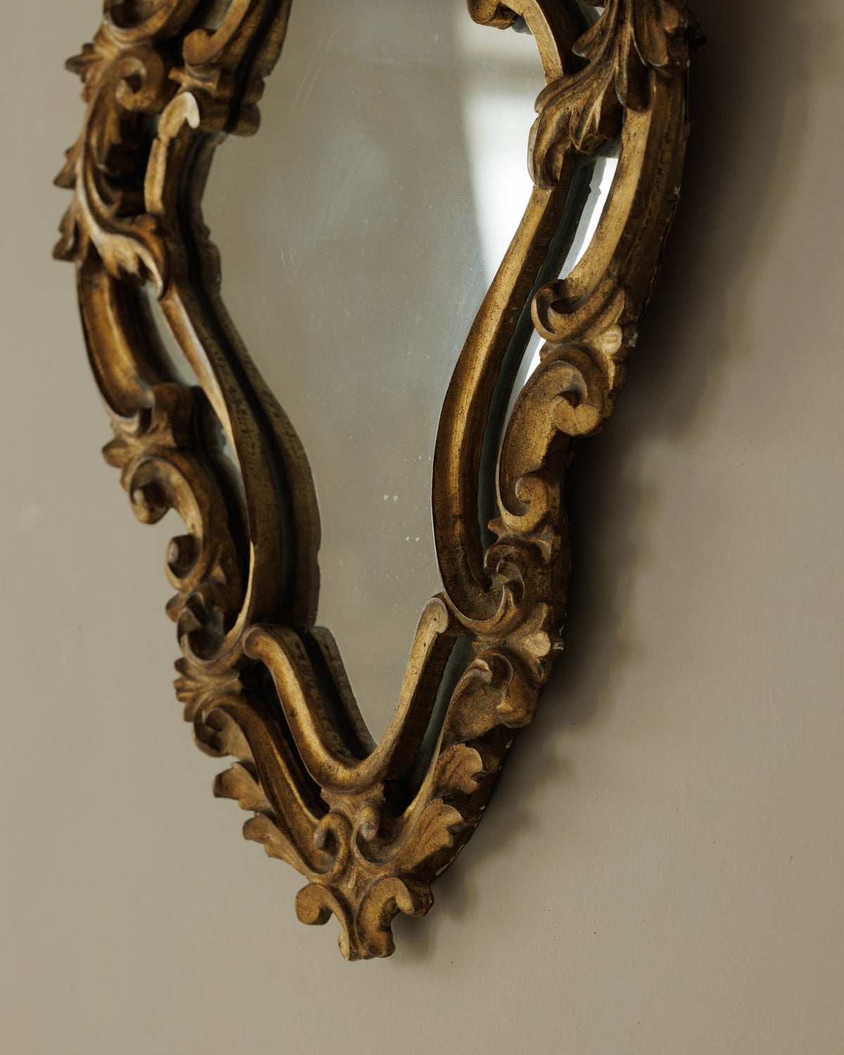 19th c. French Gilt Mirror