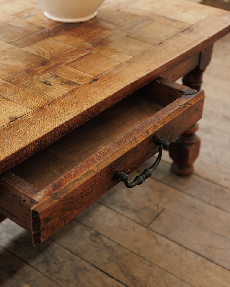 Small Parquet Coffee Table