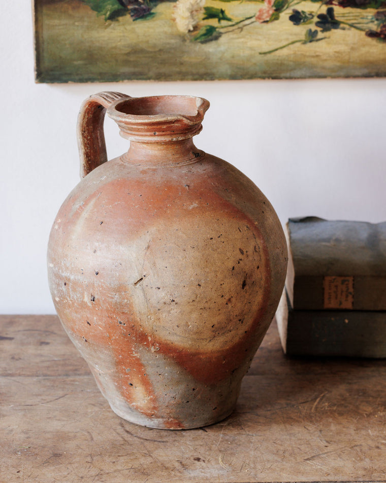 French Olive Oil Pitcher
