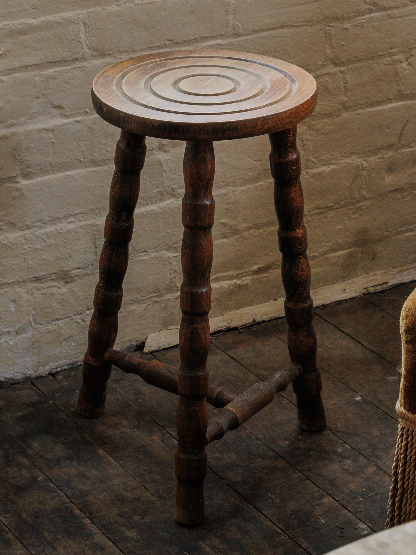 French Tripod Stool - 2
