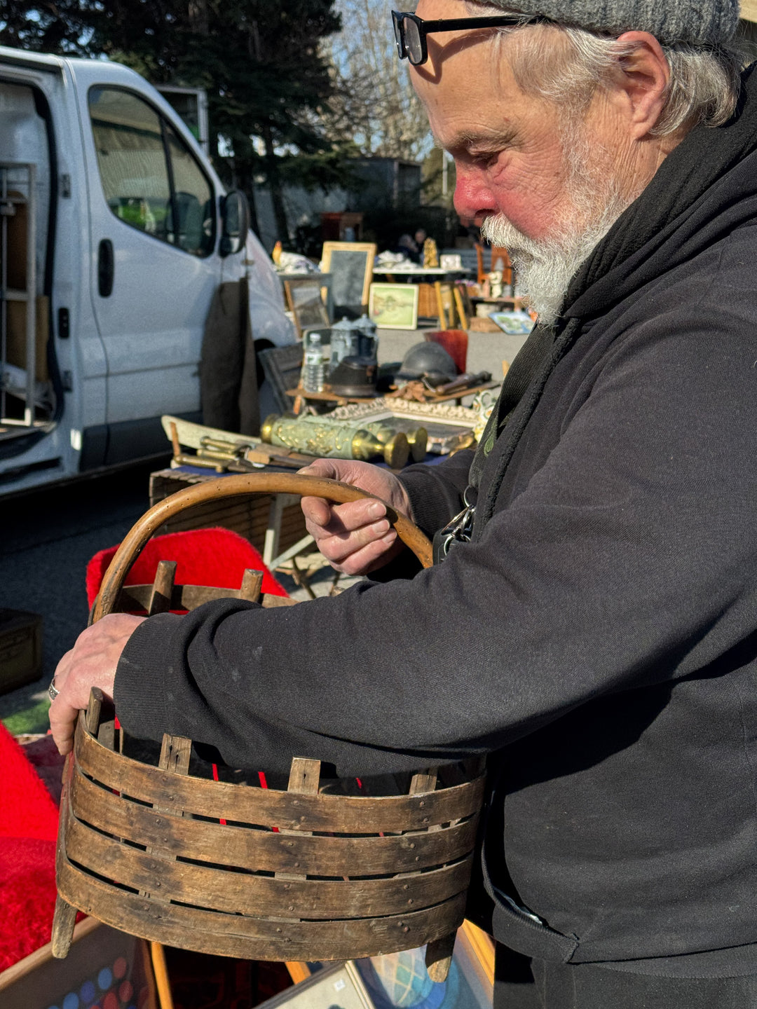 Savoie Wooden Basket