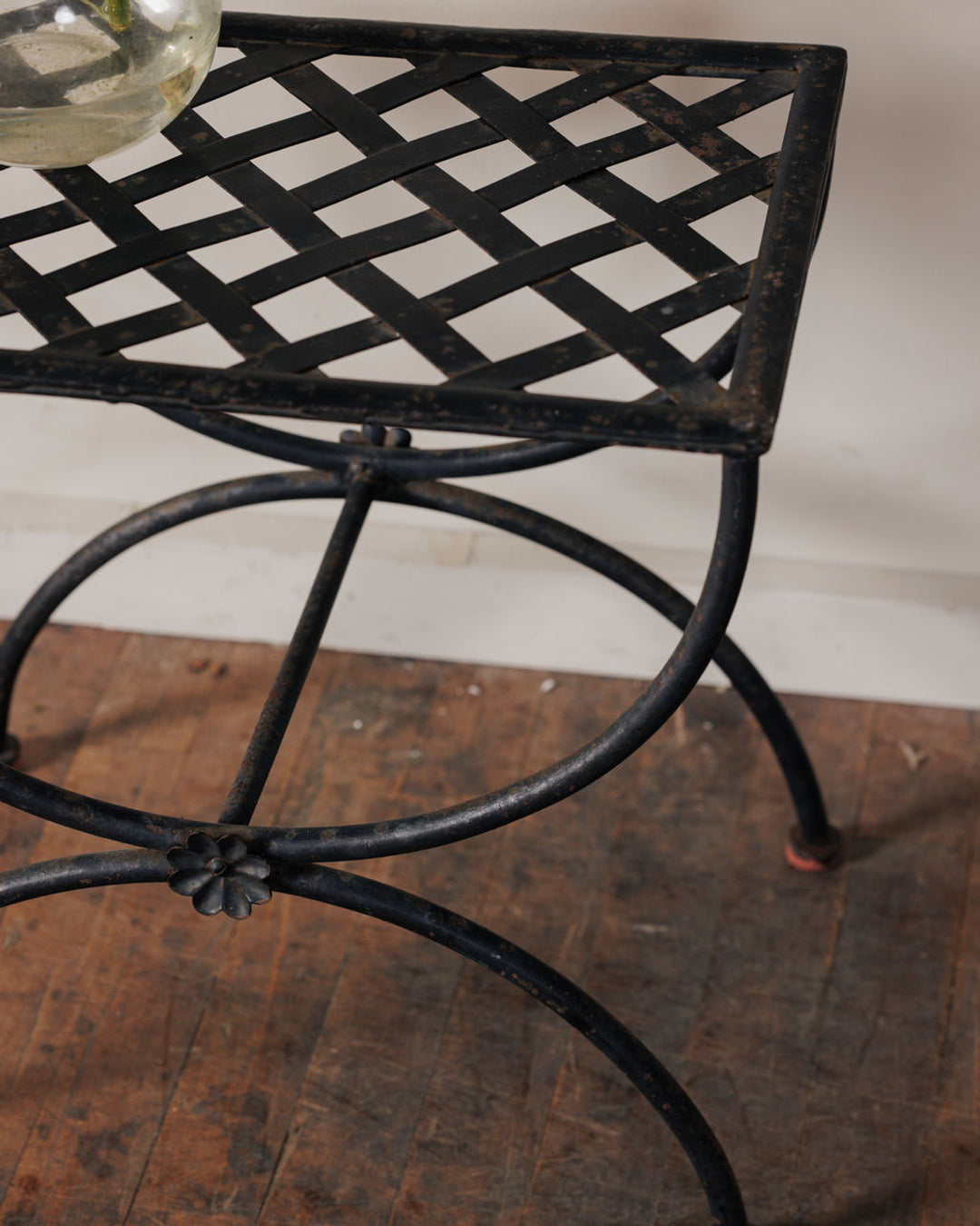 French Iron Stool