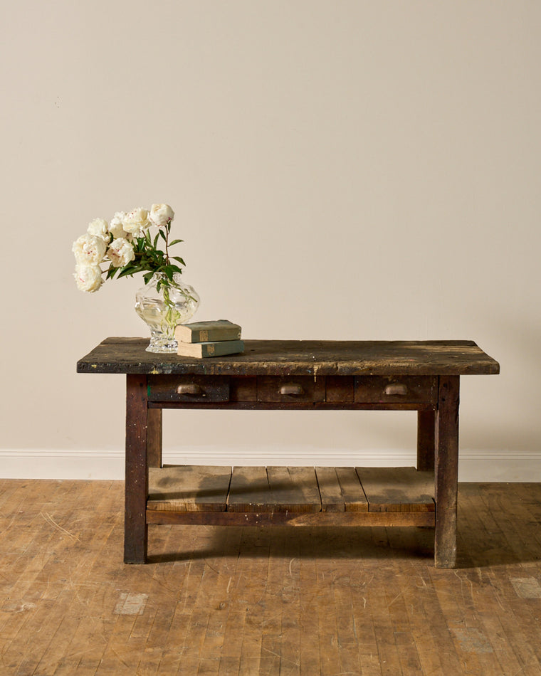 French Walnut Console