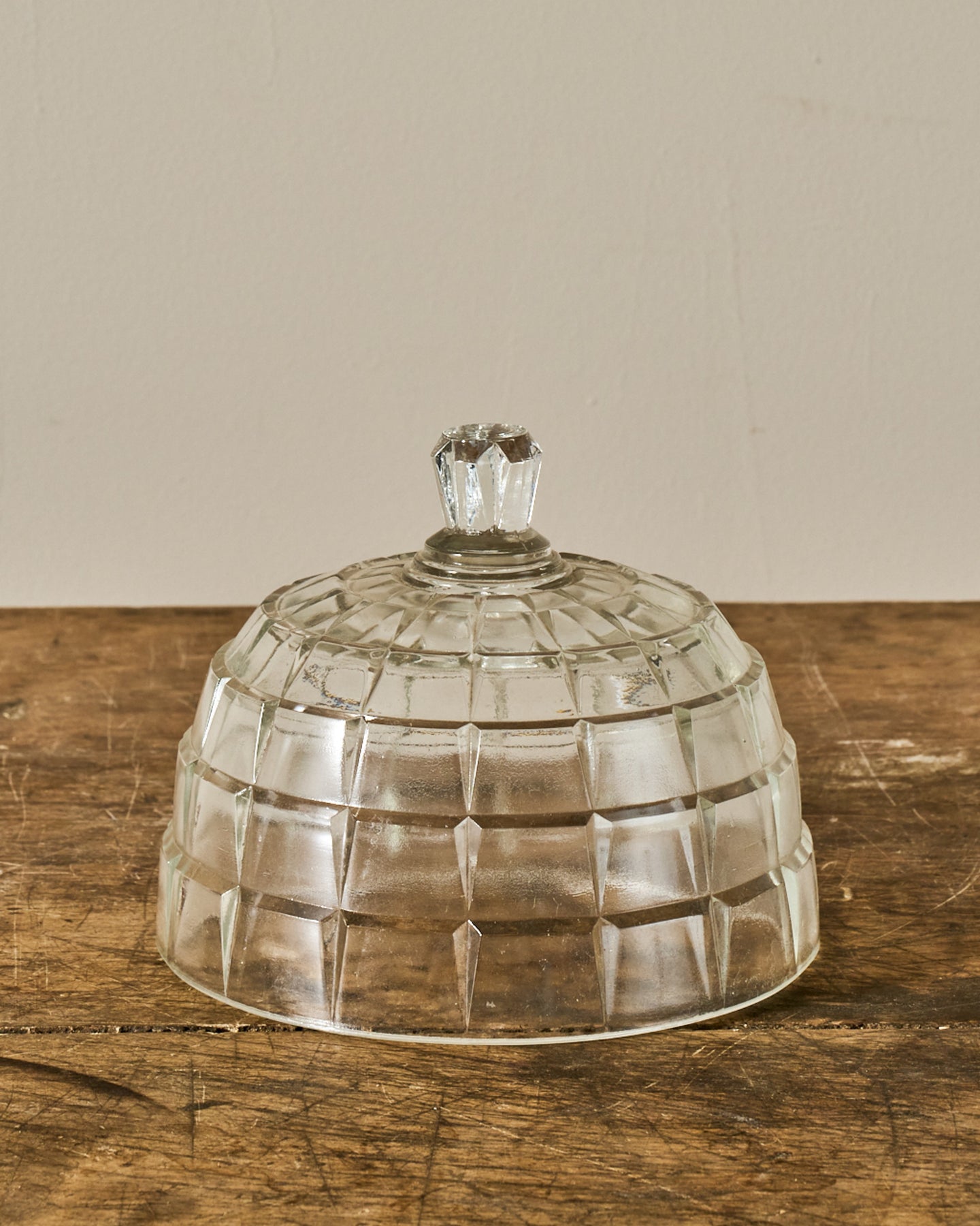 Vintage Glass Cloche - III