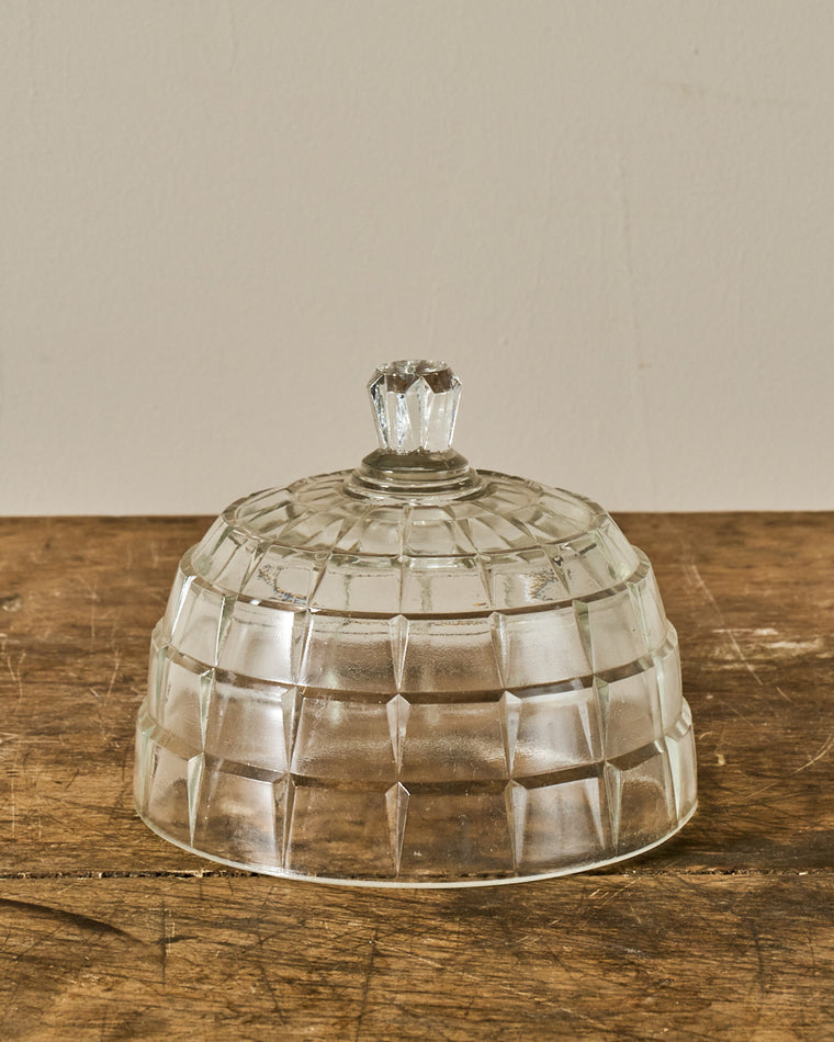 Vintage Glass Cloche - III