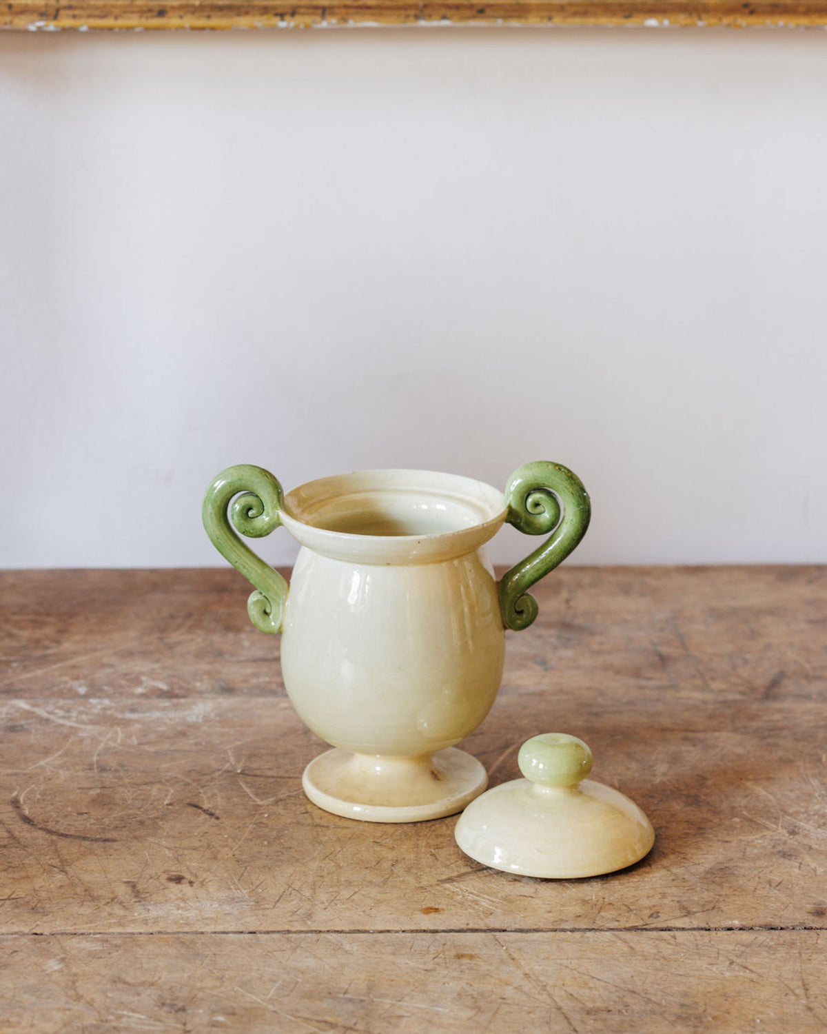 French Swirl Sugar Pot