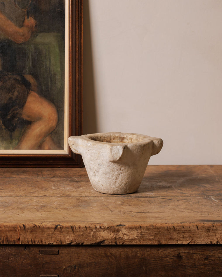 French Marble Mortar - I