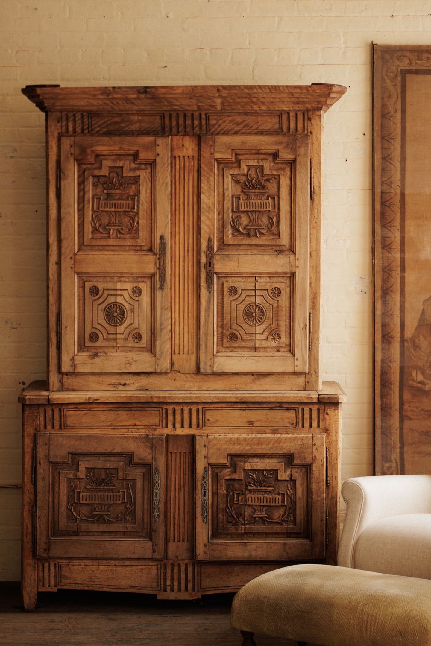 18th c. Oak Cupboard