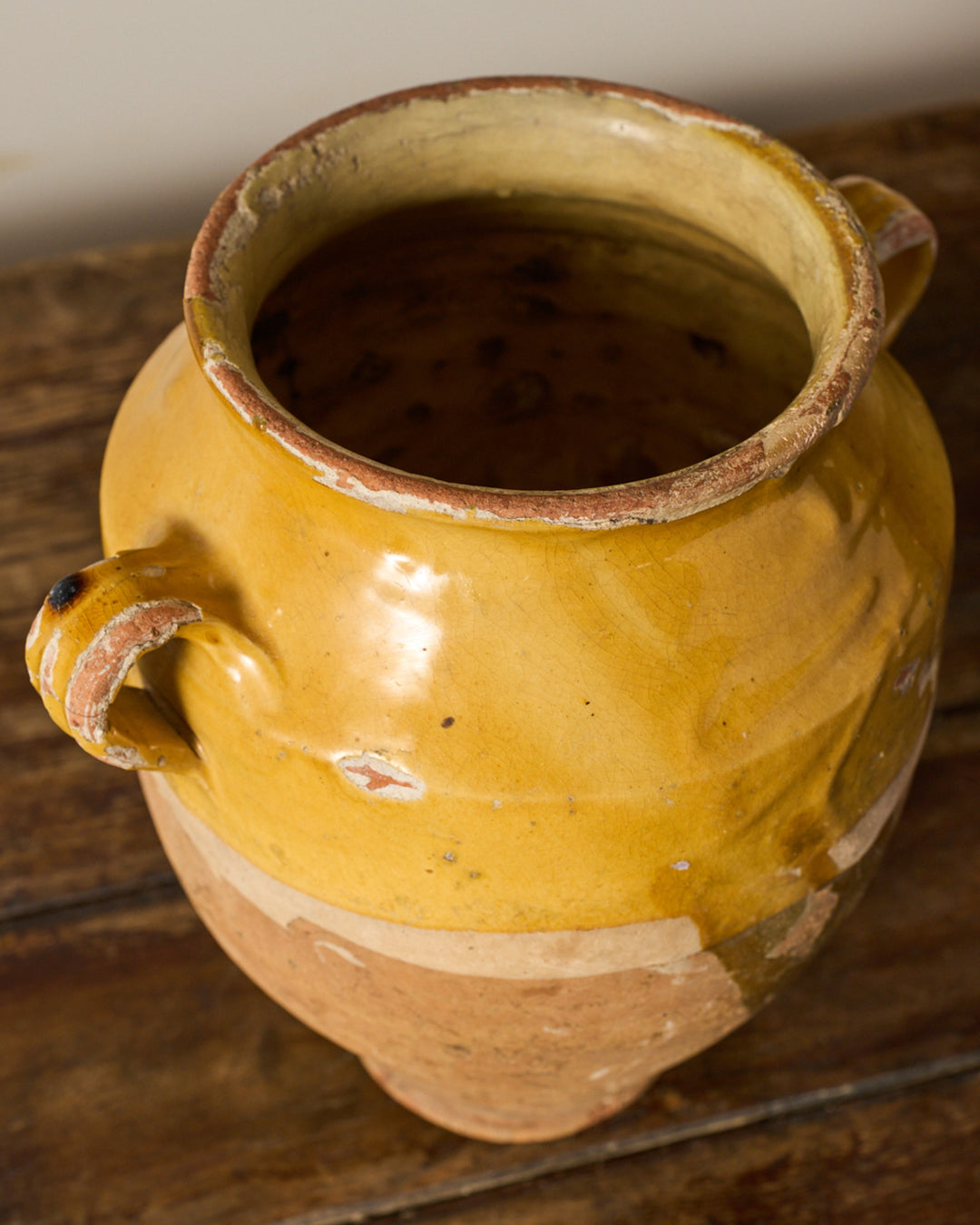 Yellow Confit Pot