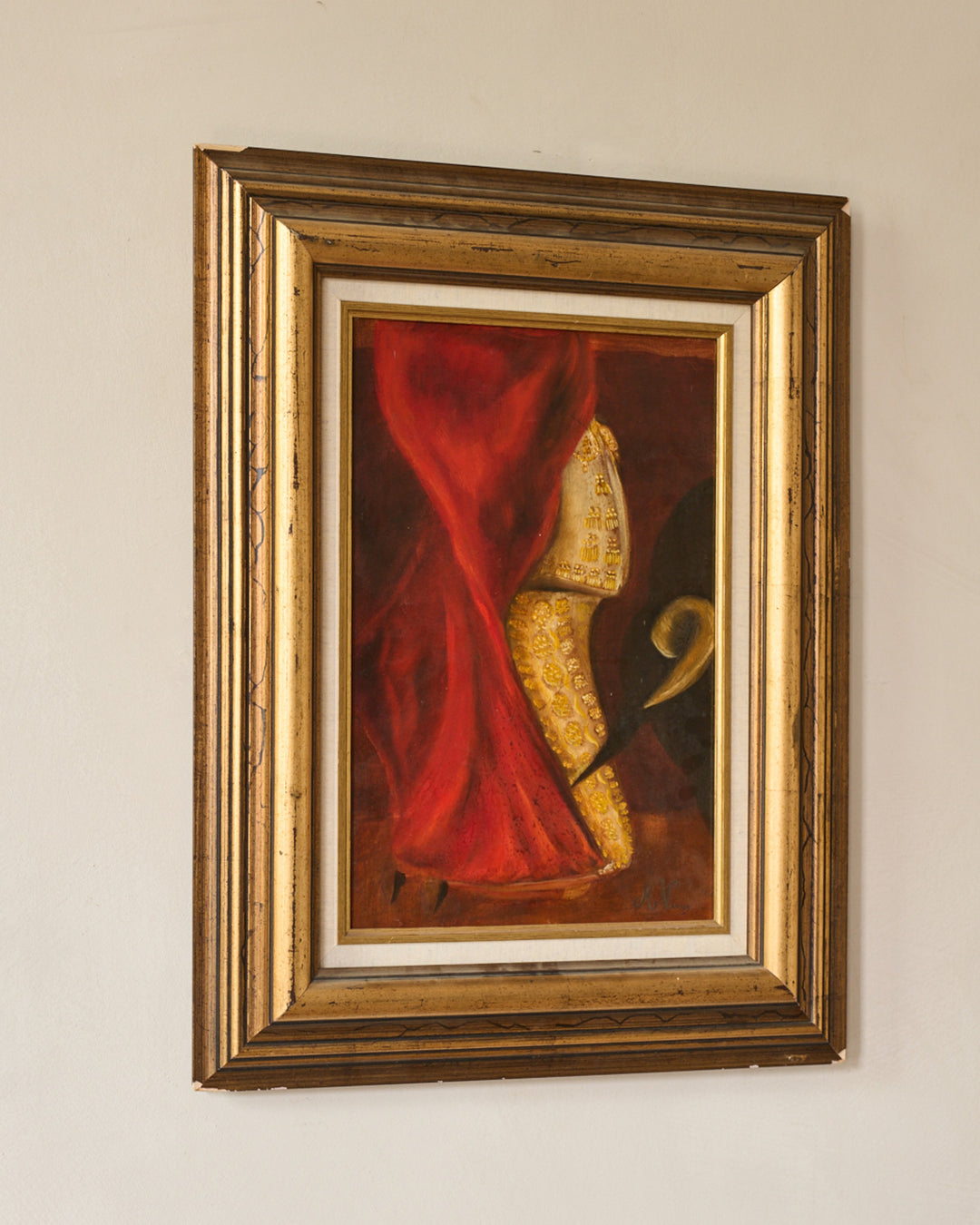 The Bullfighter Oil Artwork