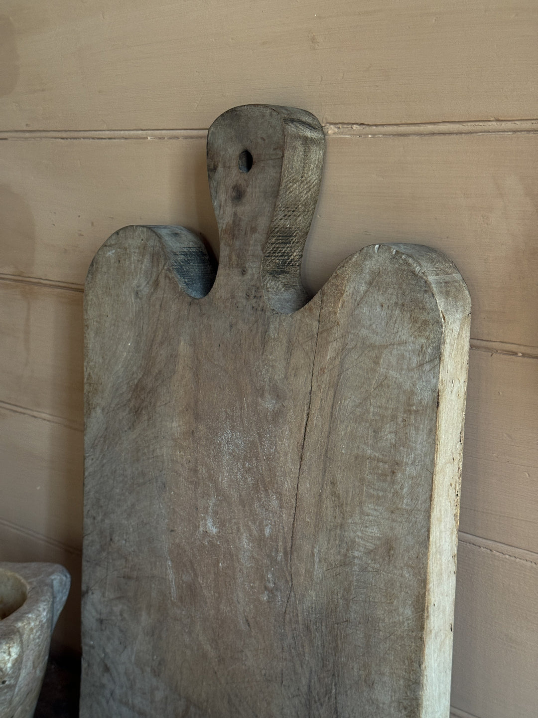 Vintage French Curvy Cutting Board