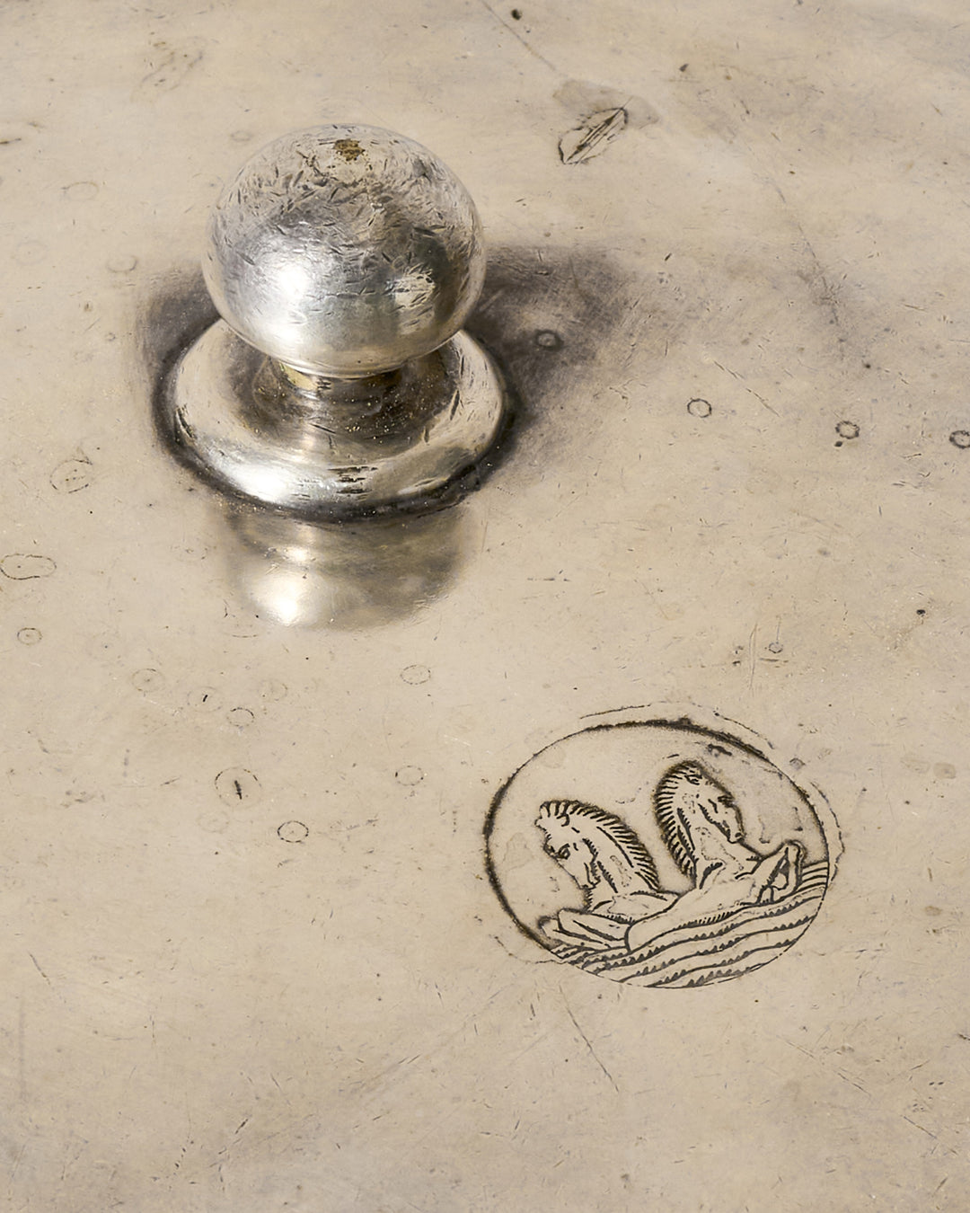 French Silver Cocotte