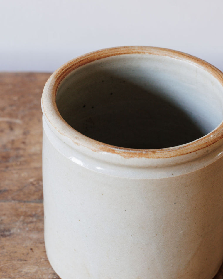 Cream Preserving Pot