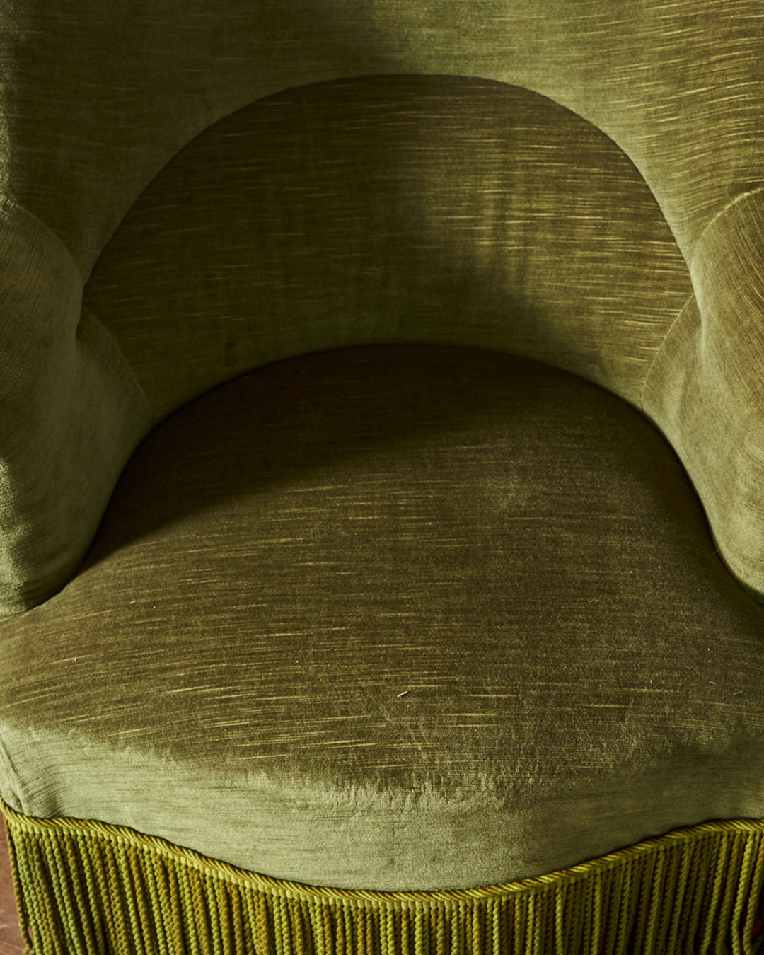Napoleon III Green Armchair