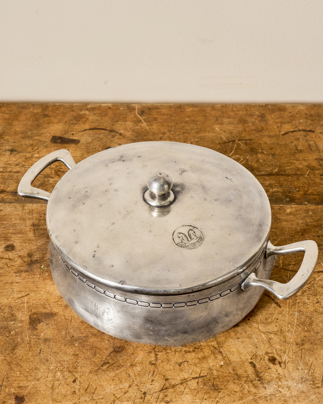 French Silver Cocotte