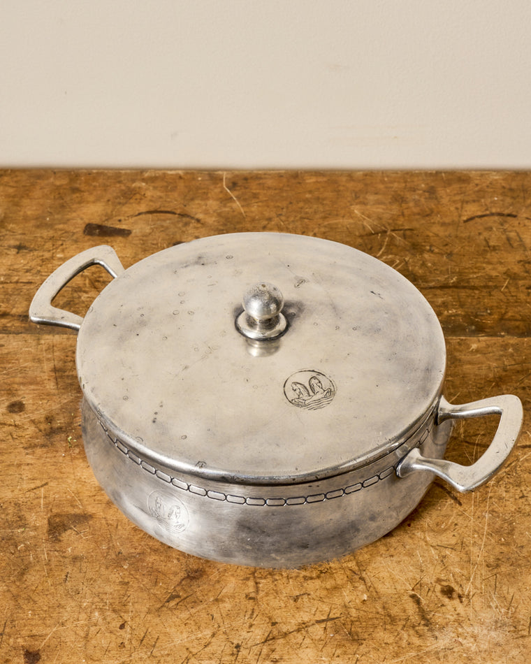 French Silver Cocotte