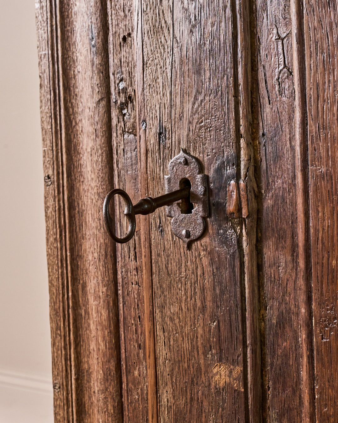 18th c. Carved Cupboard