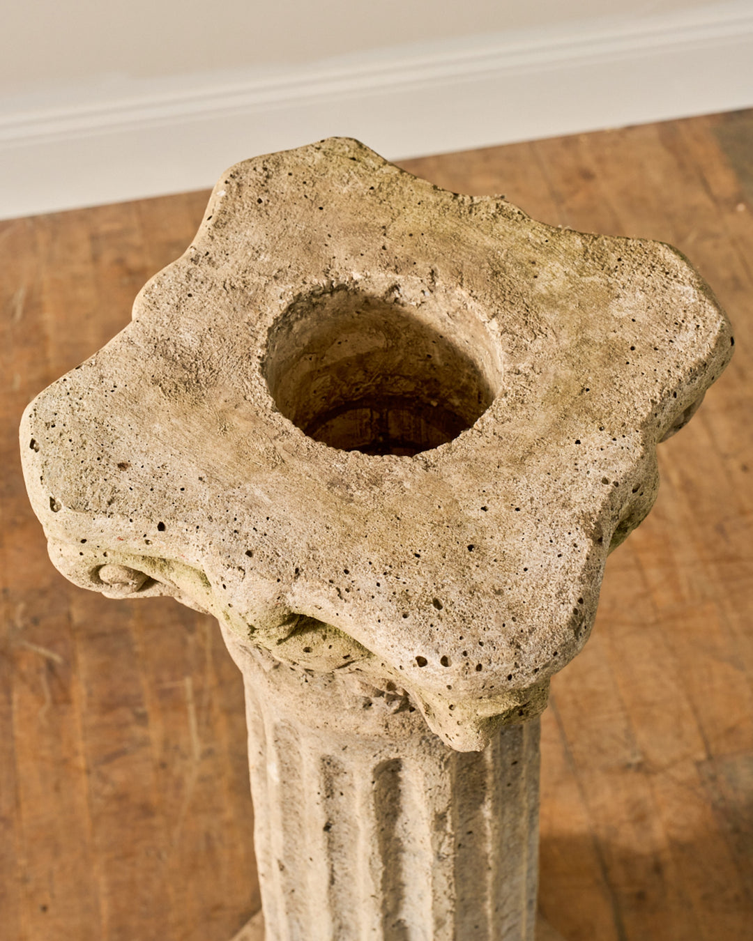 19th c. Cast Pedestal