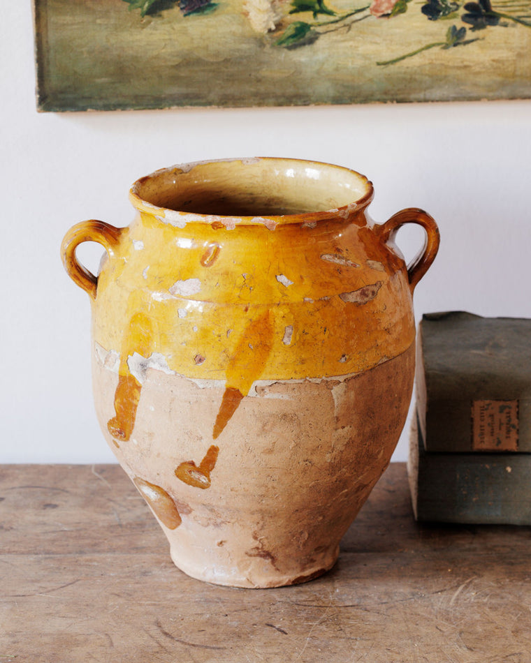 Yellow Confit Pot - III