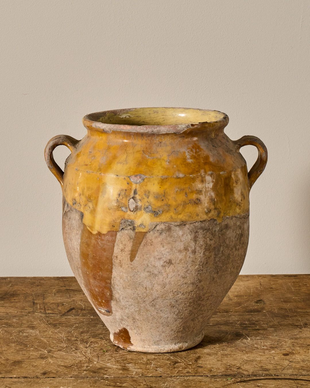 Yellow Confit Pot