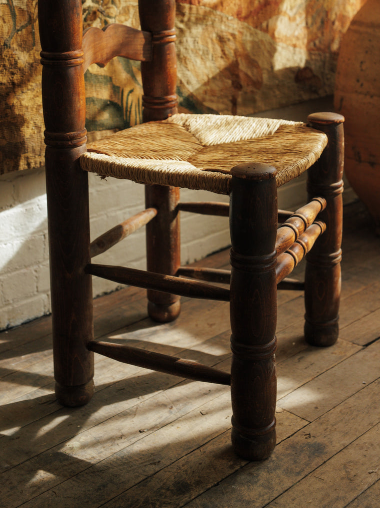 Brutalist French Chairs (Set of 4)