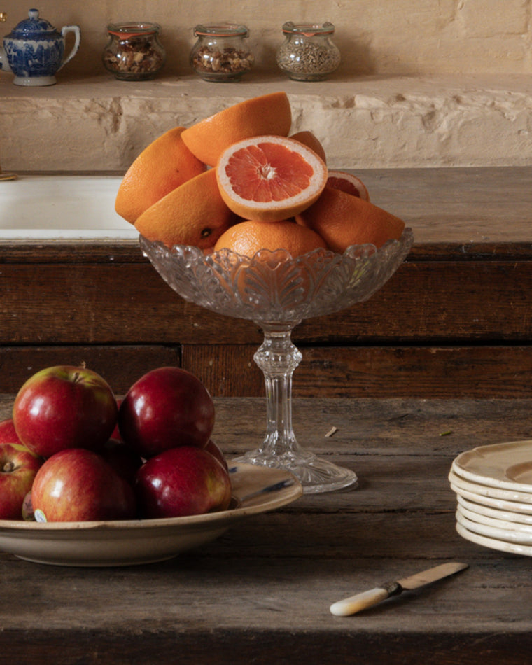 Glass Pedestal Dish
