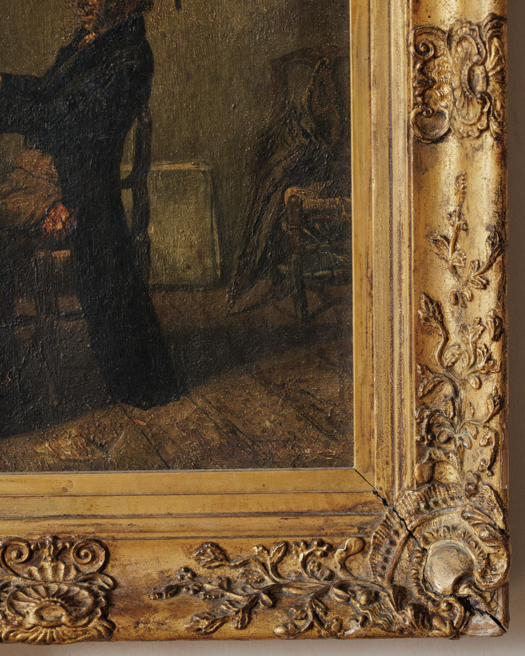 The Writer - Gilt Framed Artwork