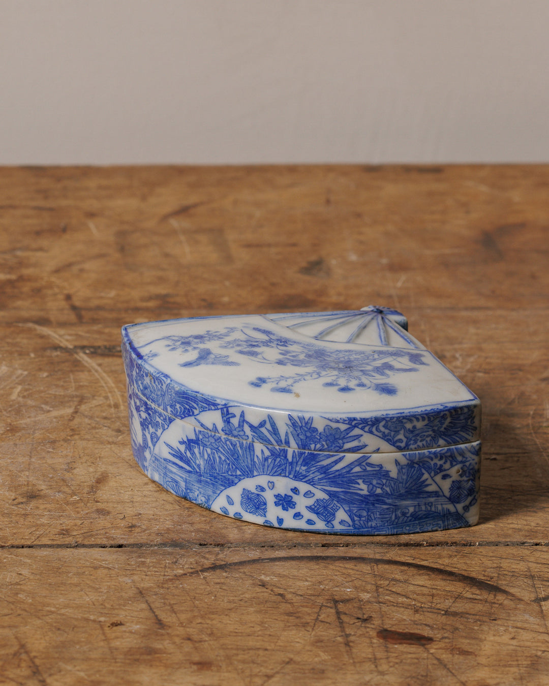 Chinoiserie Fan Jewelry Box