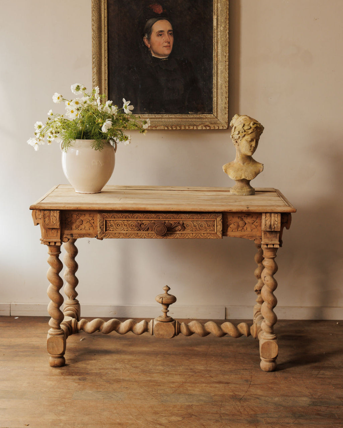 18th c. Oak Desk