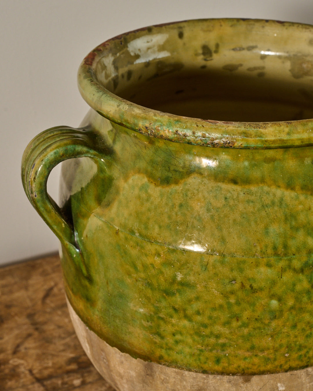Rare Green Confit Pot