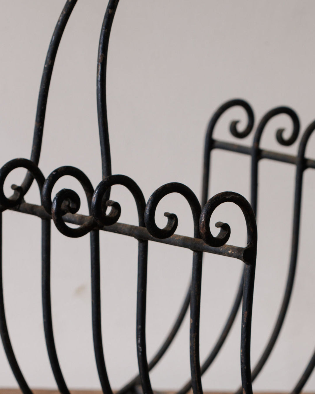 Wrought Iron Magazine Holder