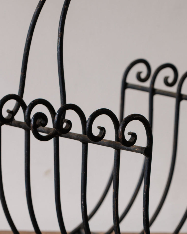 Wrought Iron Magazine Holder