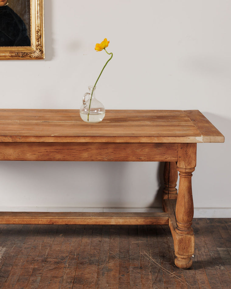 19th c. Oak Farm Table