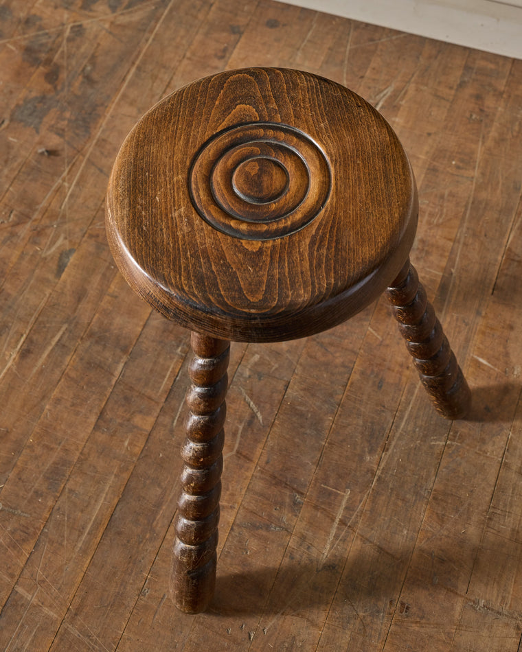 French Tripod Stool