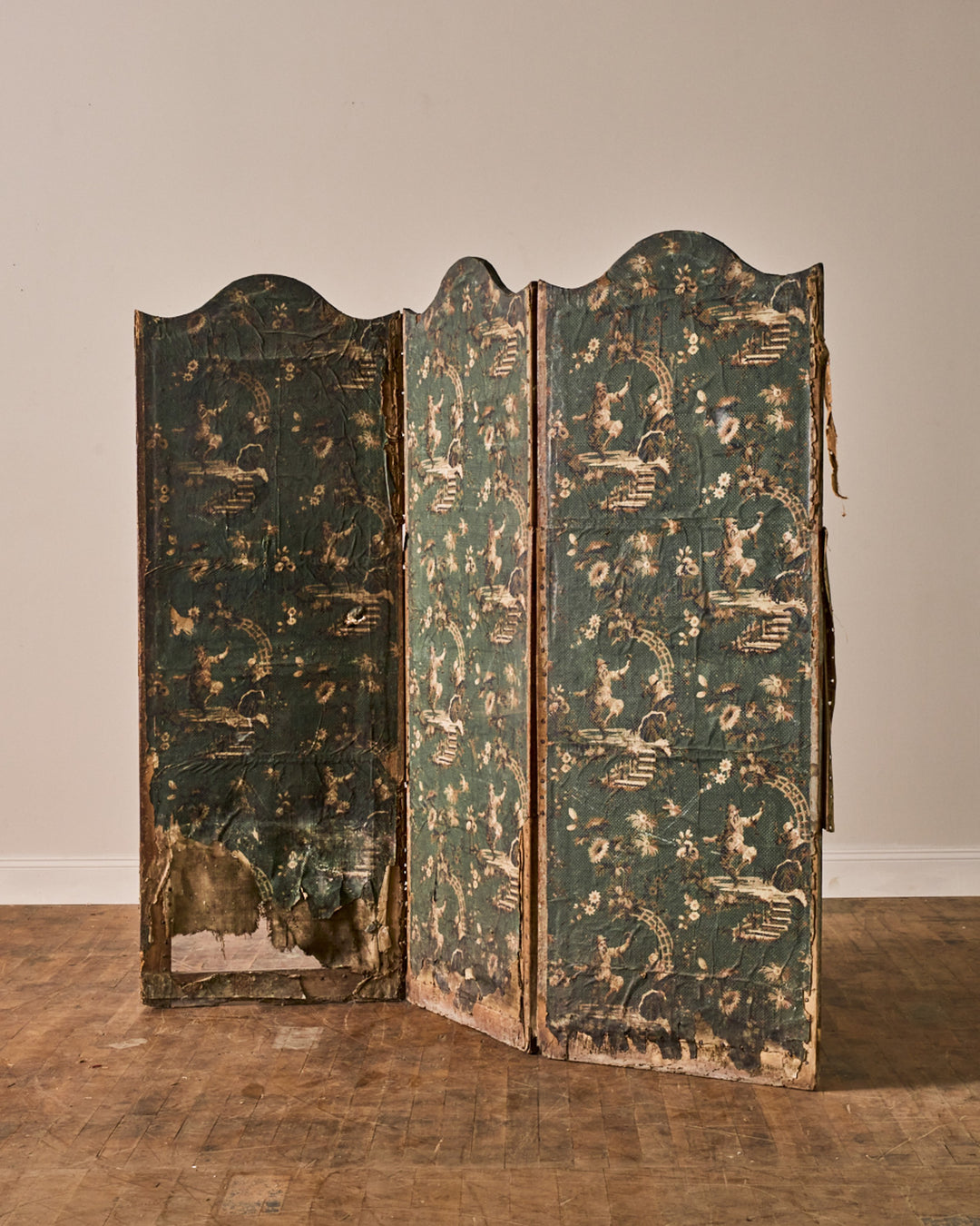 18th c. Chateau Screen Panel