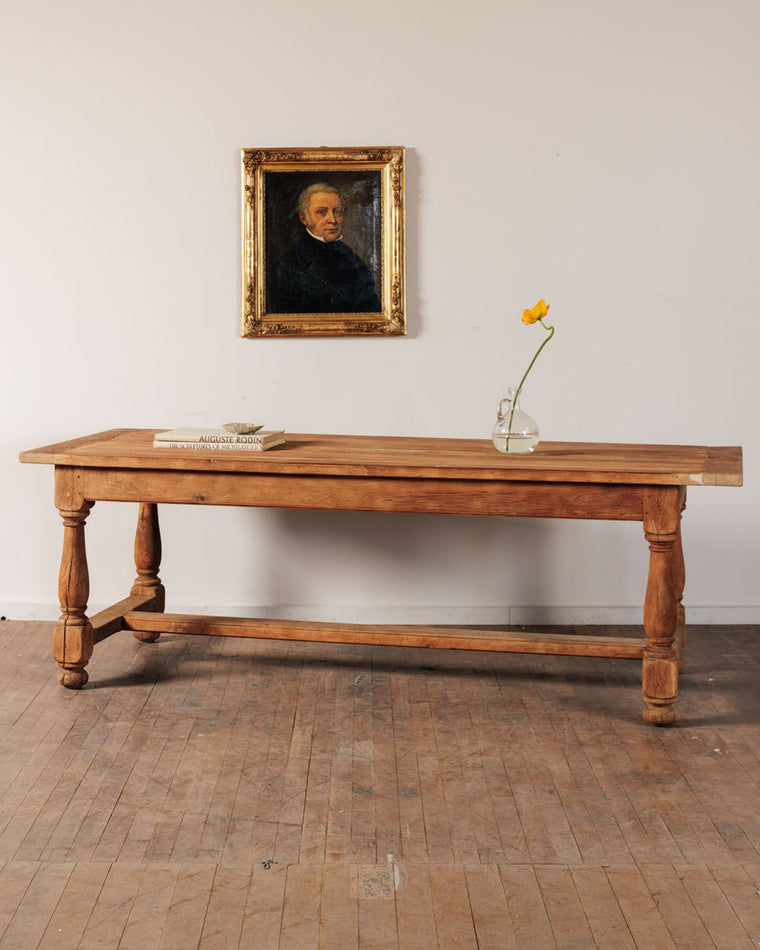 19th c. Oak Farm Table