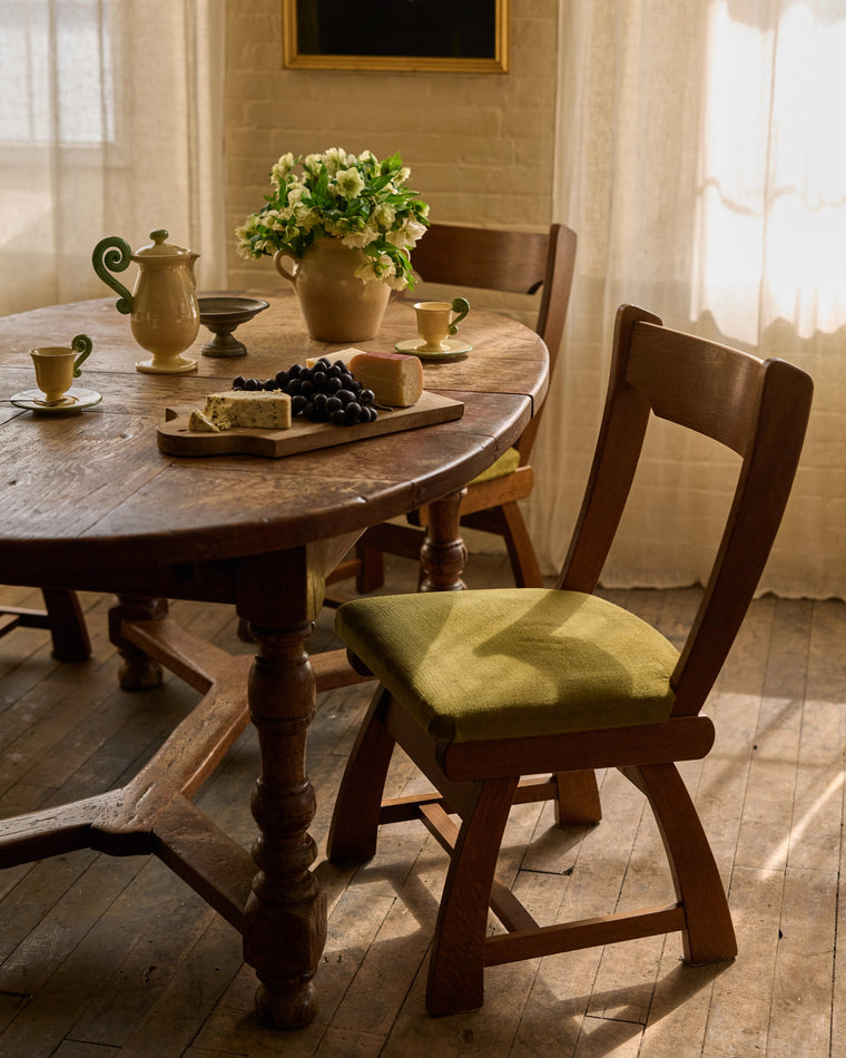 Dutch Olive Dining Chairs - Set of 4