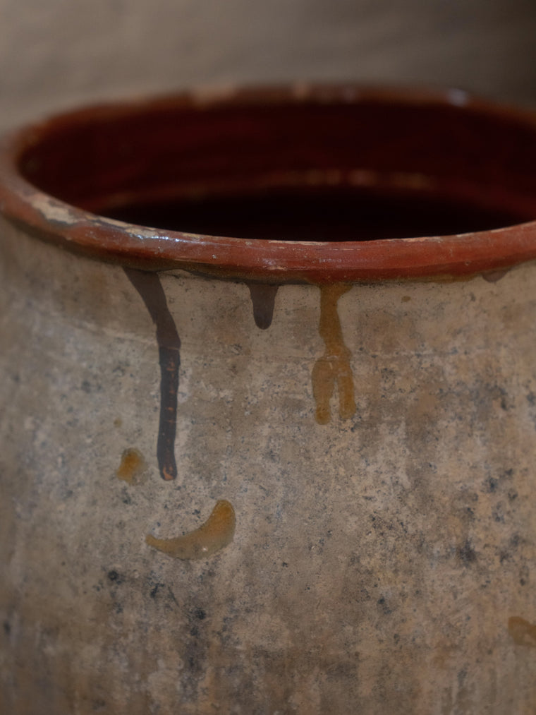 Drip Terracotta Confit Pot