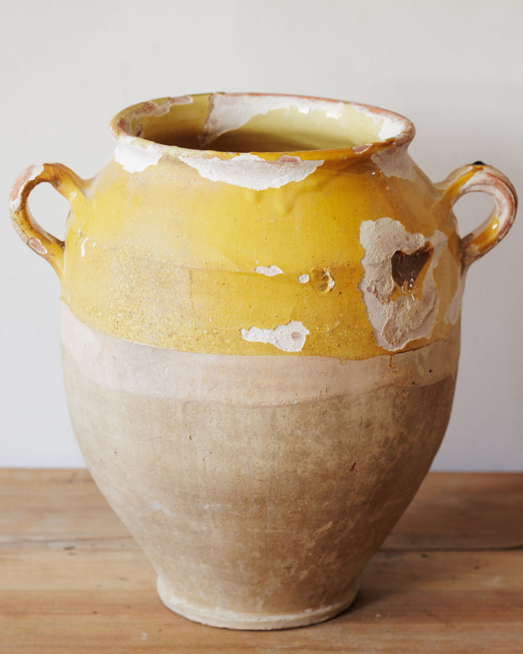 Yellow Confit Pot - XL