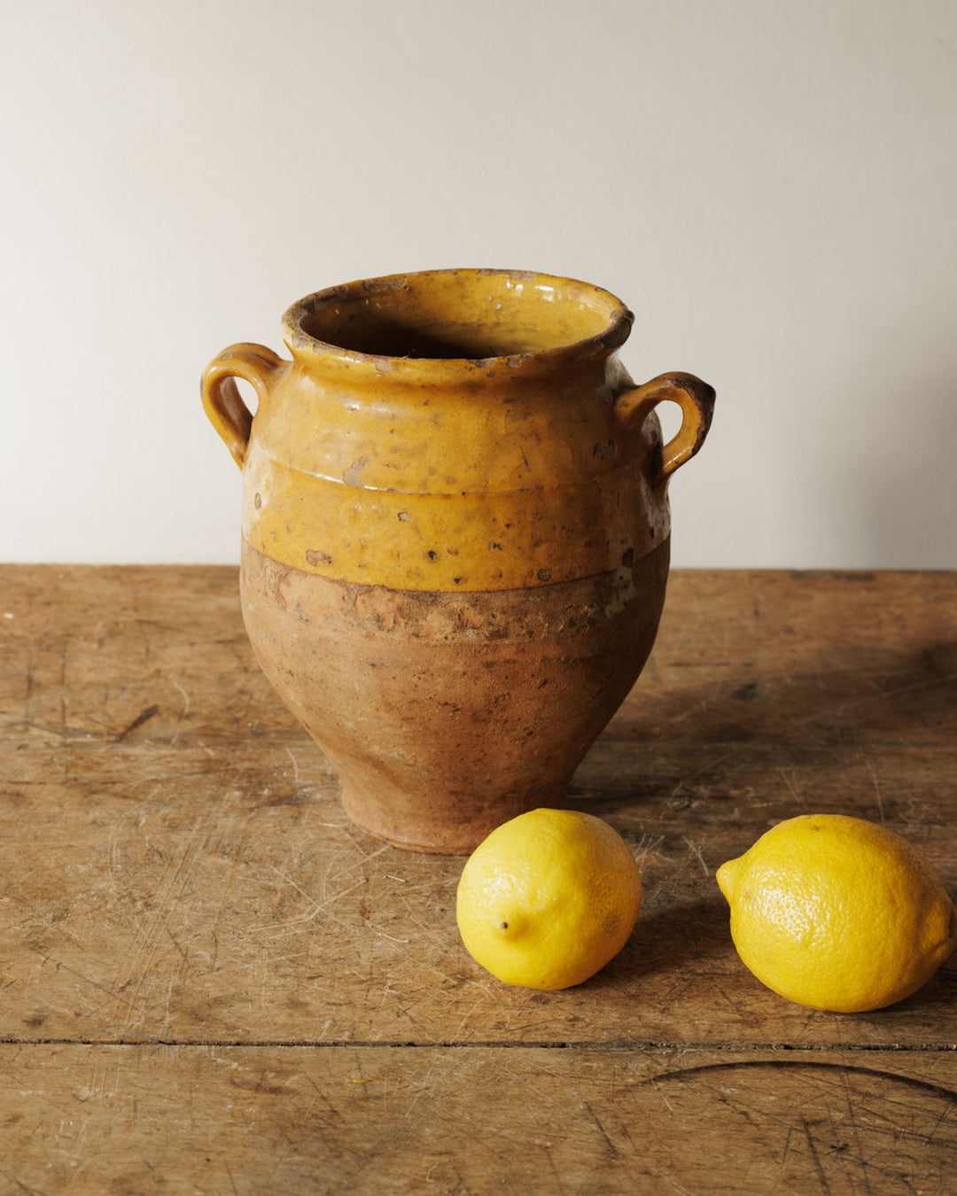 Petit Yellow Confit Pots