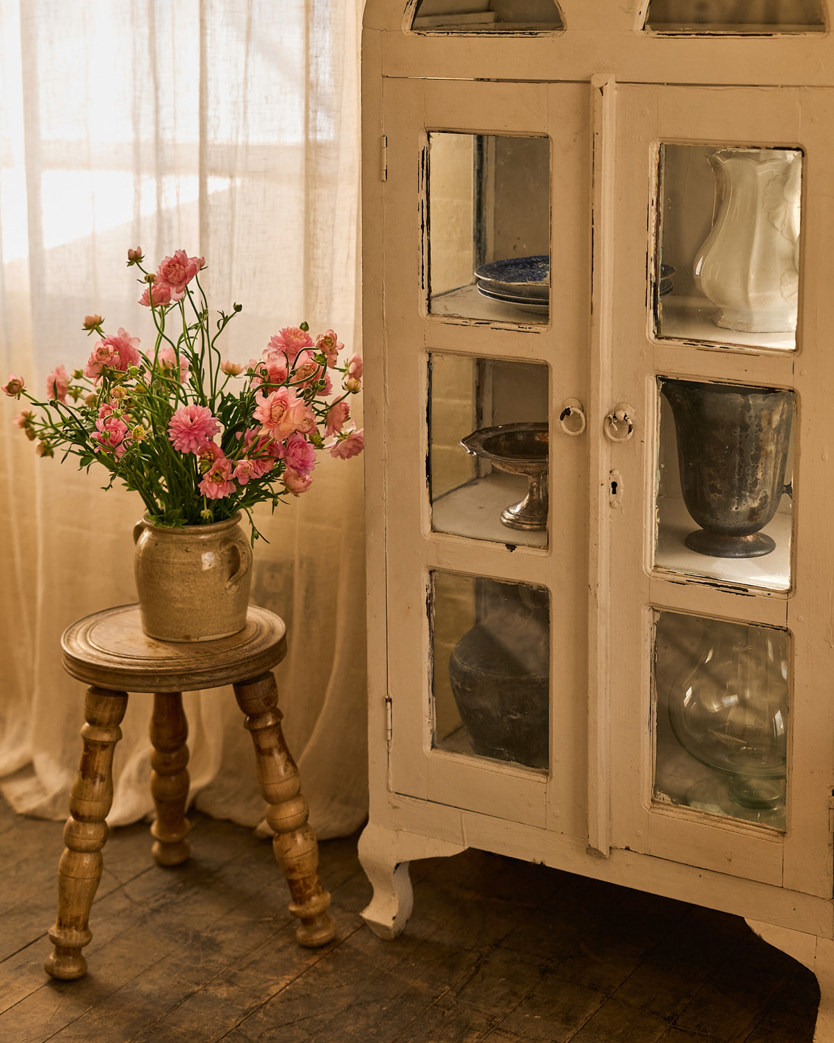 French Bobbin Stool