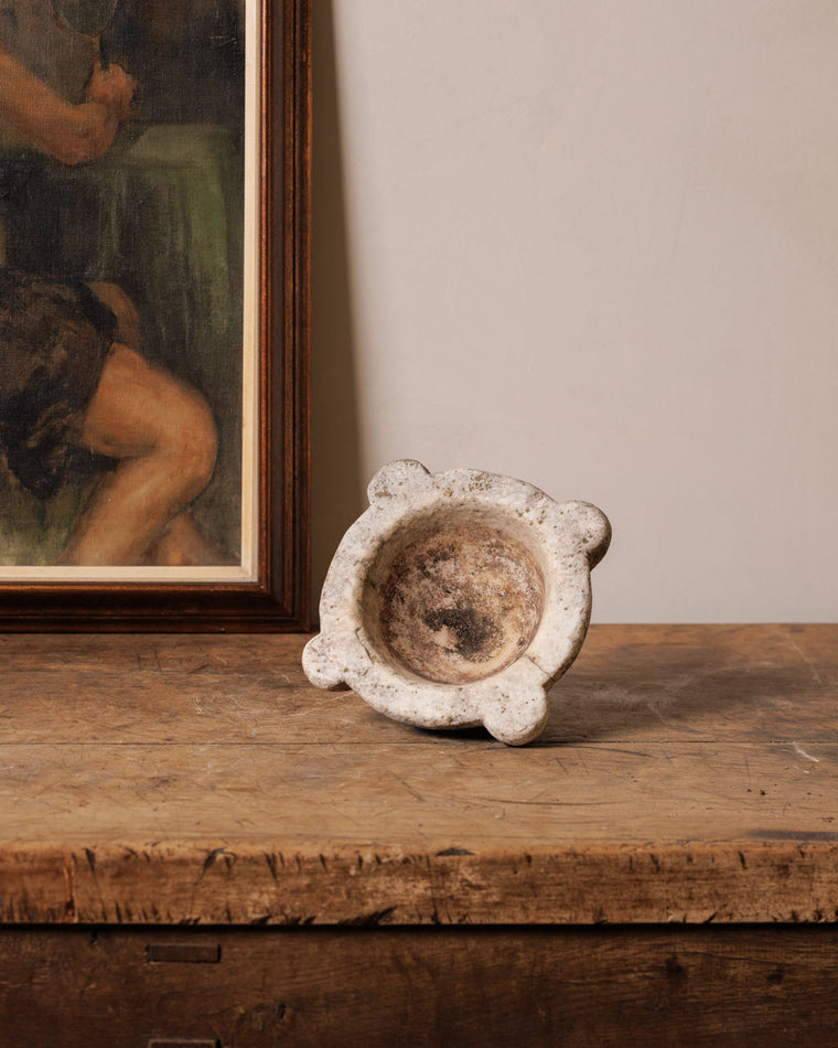 Patina Spanish Marble Mortar - 3