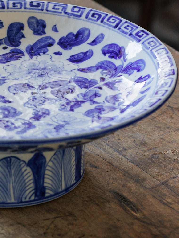 Blue and White Cake stand