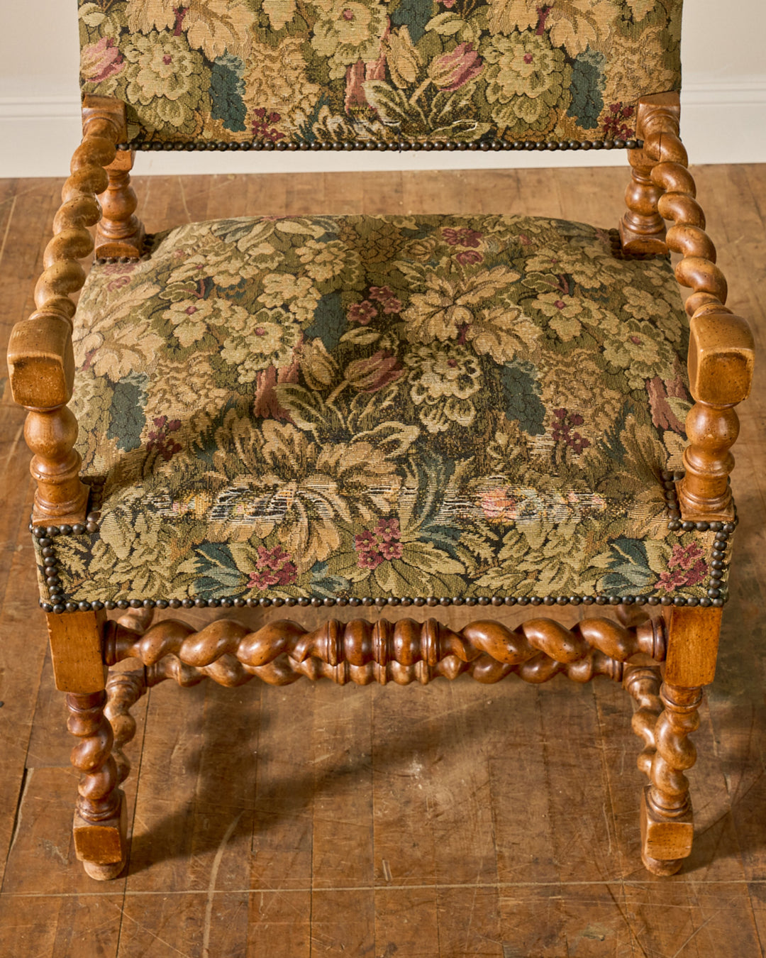 19th c. Tapestry Armchair