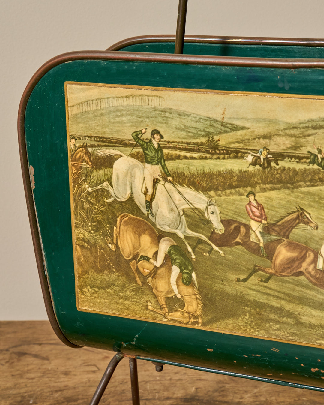 Rare Cheval Magazine Holder