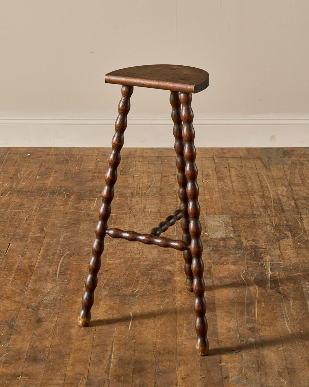 Tall Demi Lune Stool
