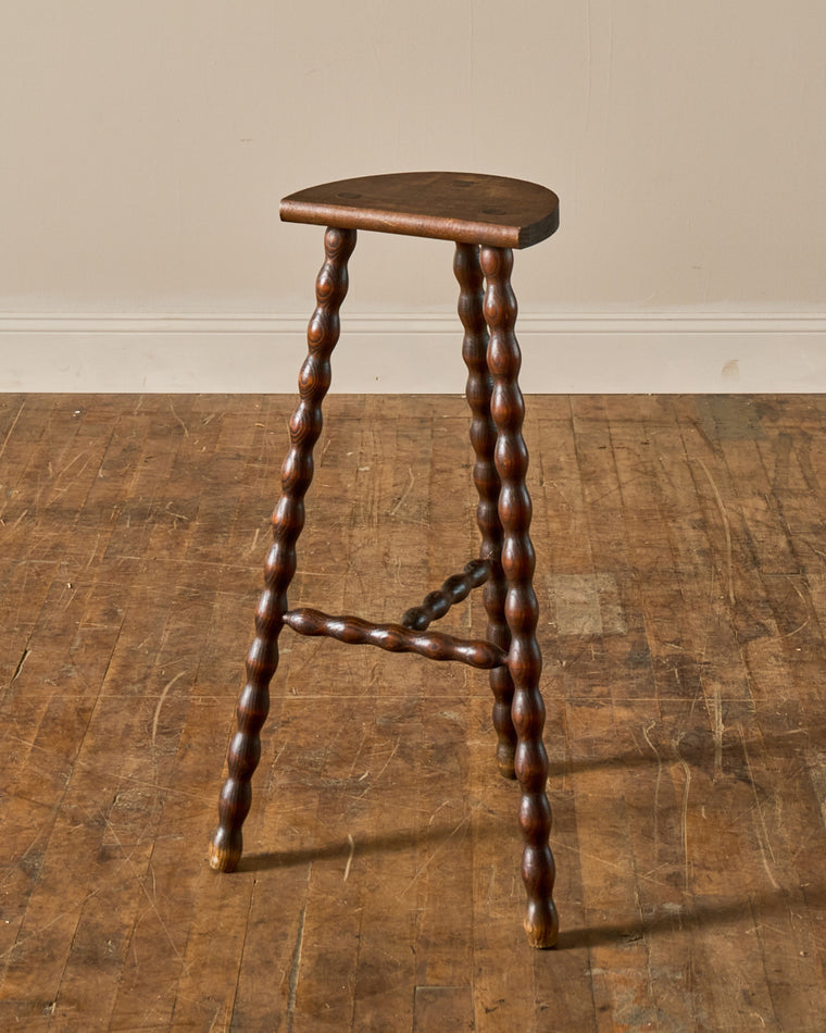 Tall Demi Lune Stool