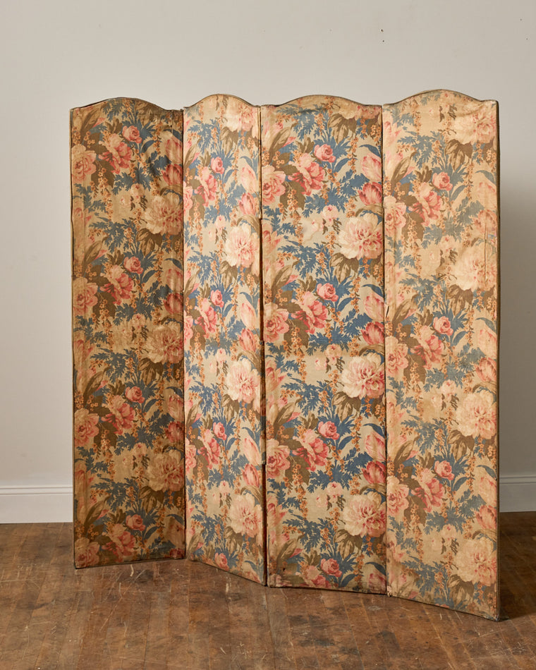 19th c. Floral Screen