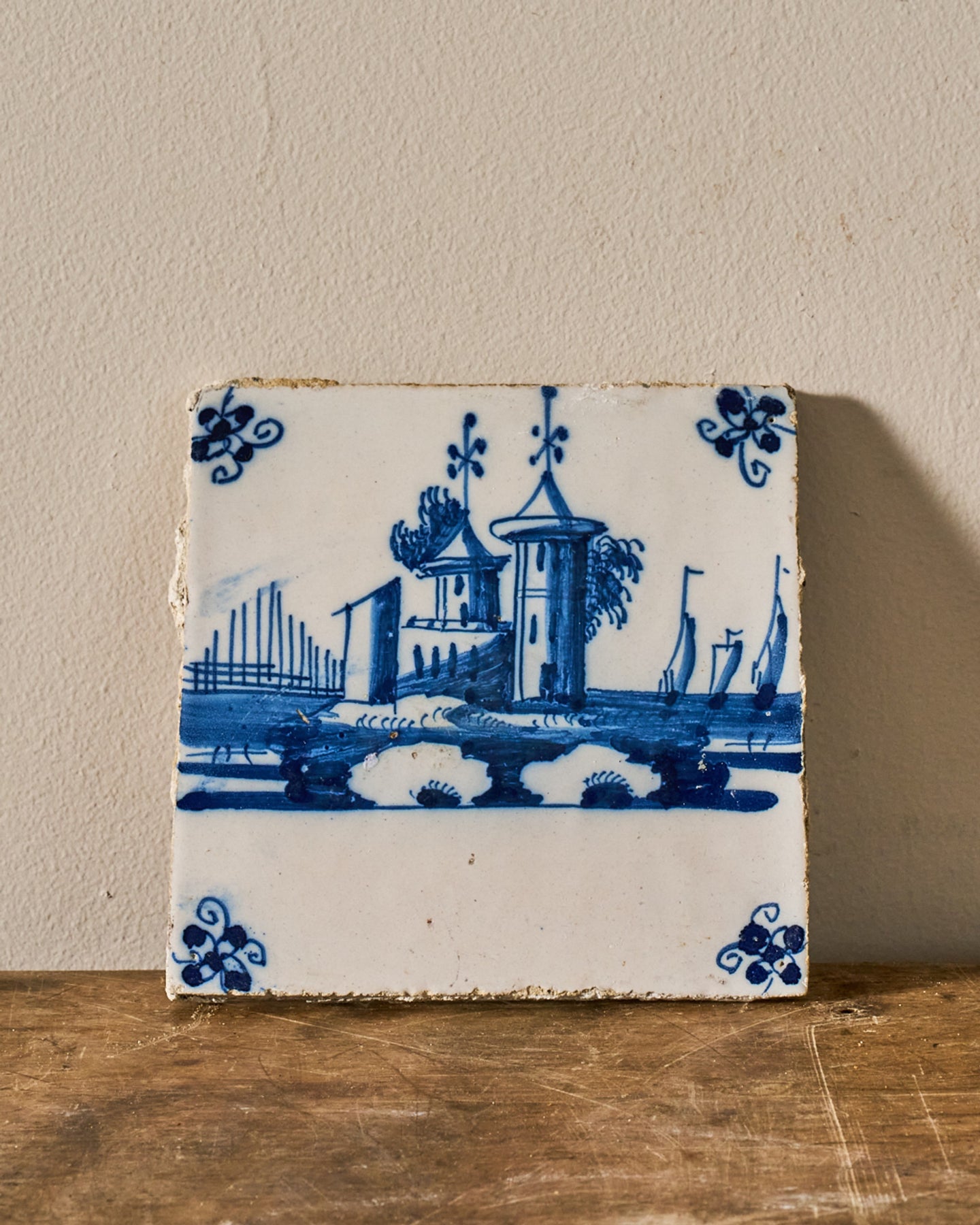 18th c. Delft Tile - I
